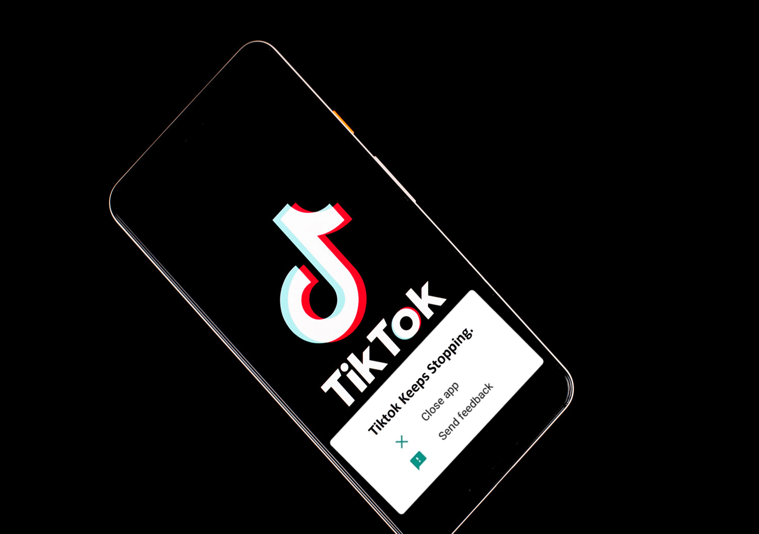 risolvere TikTok Continua a fermare Android