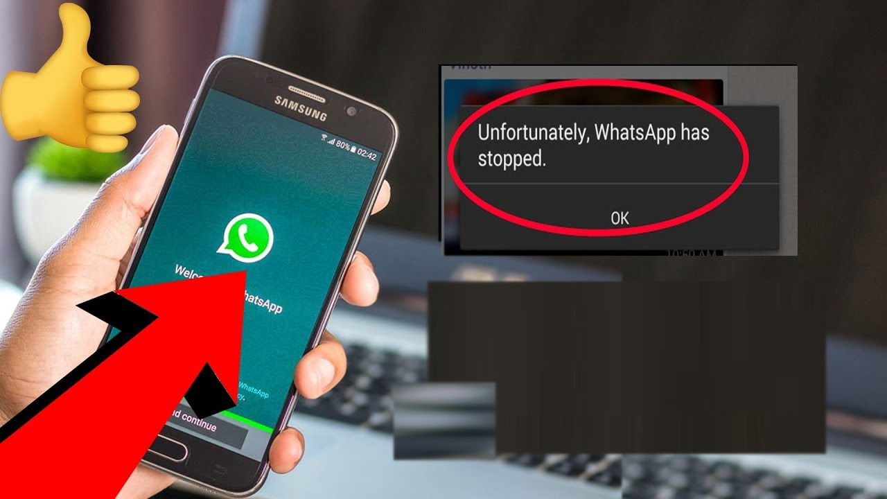 Correzione "Sfortunatamente , WhatsApp si è fermato" su Android