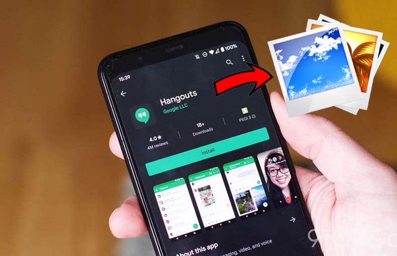 recuperare Foto cancellate da Google Hangouts