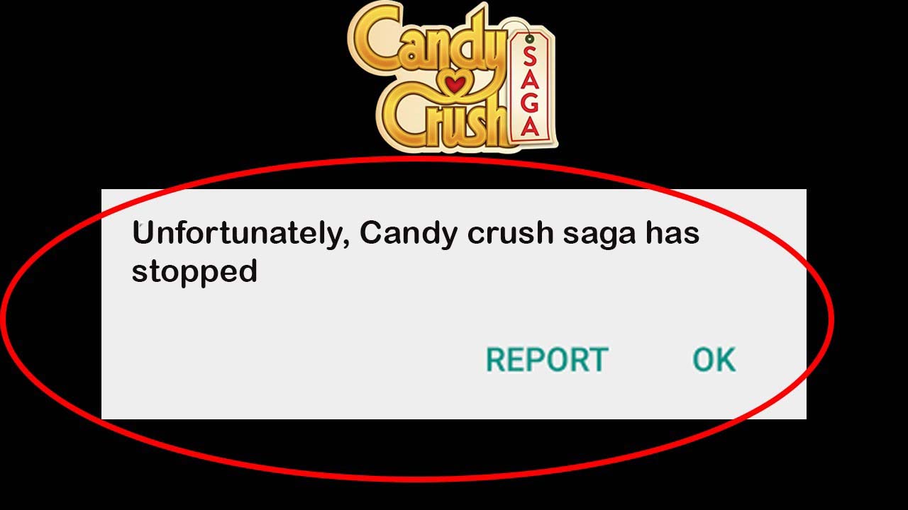 Sfortunatamente Candy Crush Saga si è fermata Su Android
