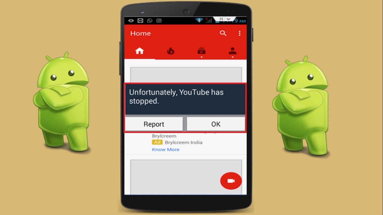 Risolto Purtroppo, YouTube si è fermato Su Android