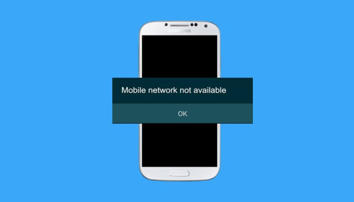 Rete mobile non disponibile Su Android